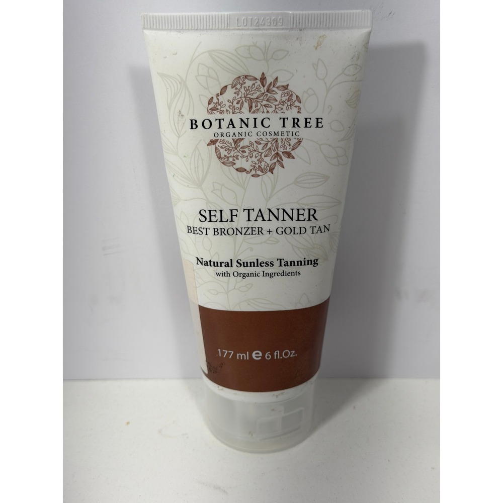 Botanic Tree Self Tanner Organic Ingredients Sunless Tanning Bronzer 6oz New